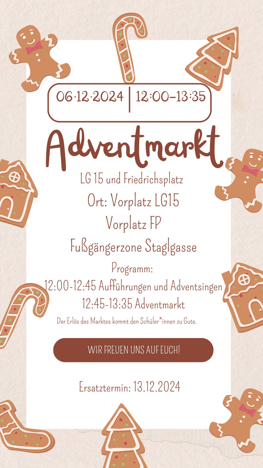 Mehr über den Artikel erfahren VERSCHOBEN: Adventmarkt – 13. Dezember 2024
